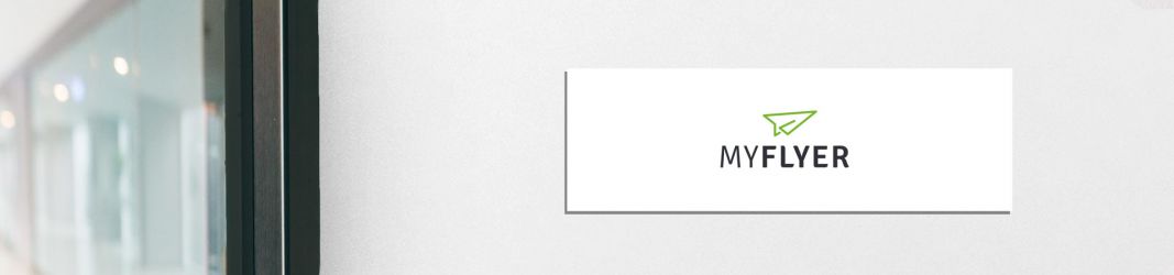 Platten und Schilder